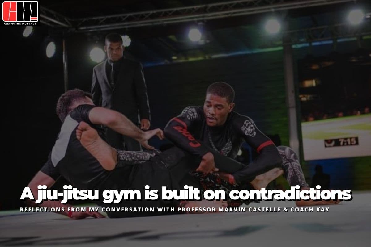 A jiu-jitsu gym is built on contradictions