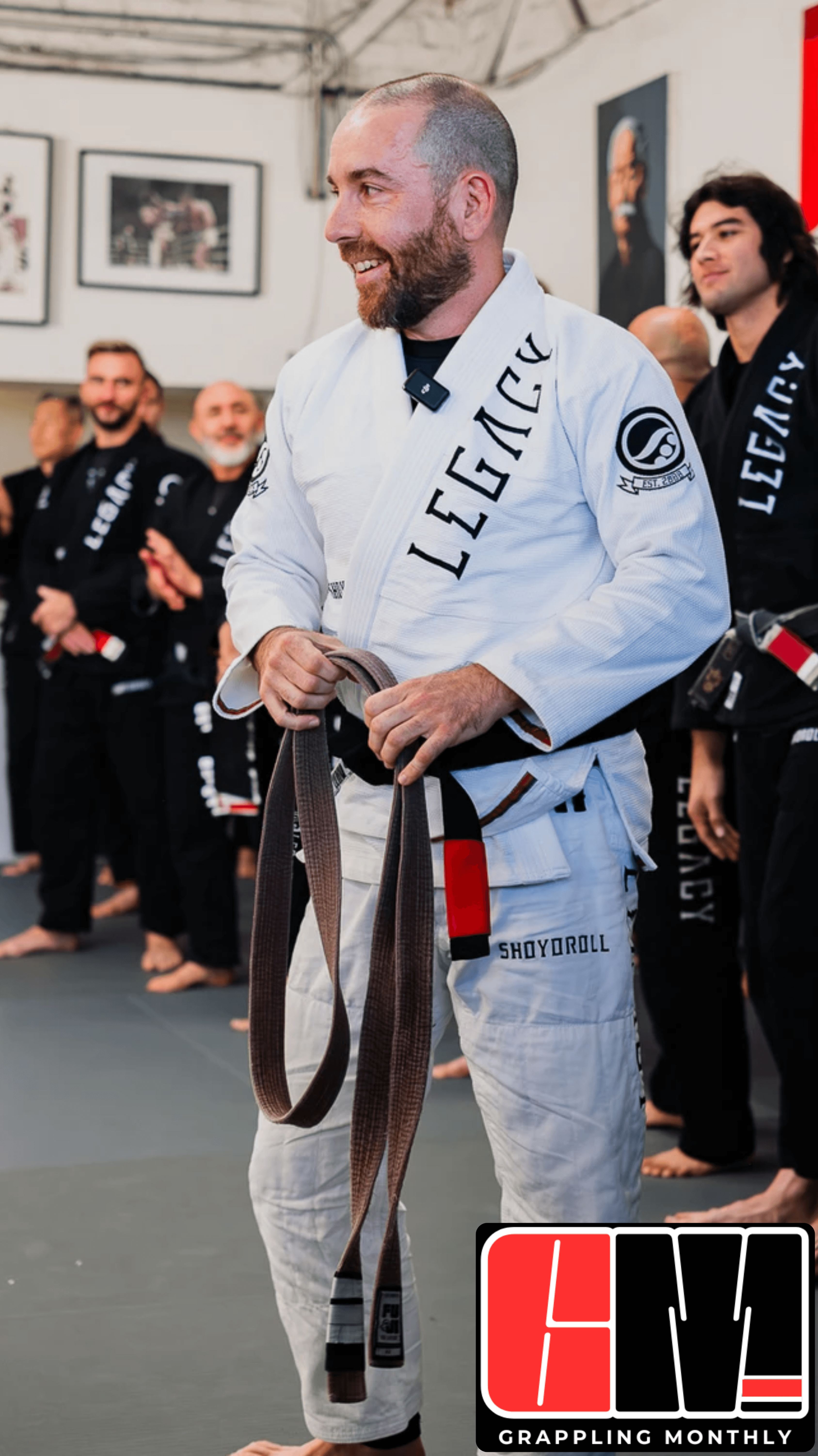 Sebastien, Editor of Grappling Monthly